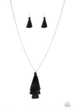 Load image into Gallery viewer, Triple The Tassel - Black