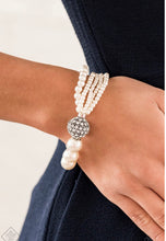Load image into Gallery viewer, Paparazzi Show Them The DIOR - White - Bracelet